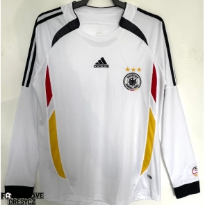 Německo 2006 Retro Domácí Dres Dlouhý Rukáv Německo 2006 Retro Domácí Dres Dlouhý Rukáv